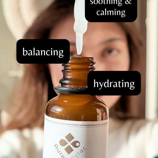 Aurelo Eclat Hyaluronic Acid Hydrating Serum for skin Application 